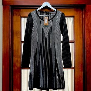 NWT Prana Black/White/Grey Dress - Size Medium.